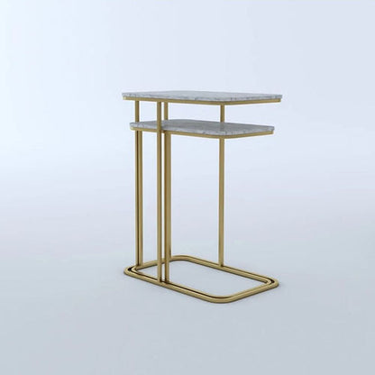 Galloy Elvis Gold Side Nesting Tables