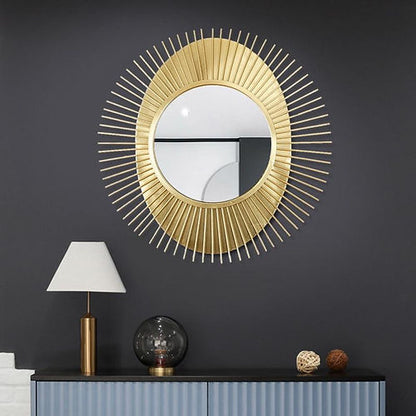 Galloy Golden egg accent mirror