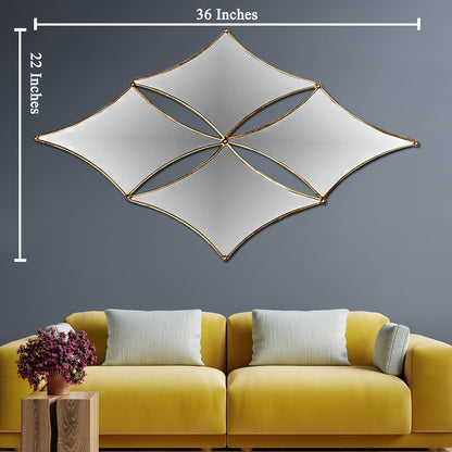 Miramar Antique Decorative Wall Mirror - Small