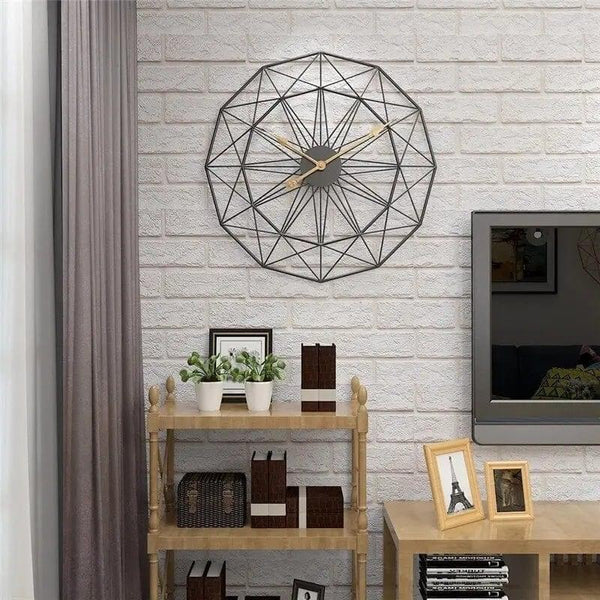 Black Diamond Wall Clock