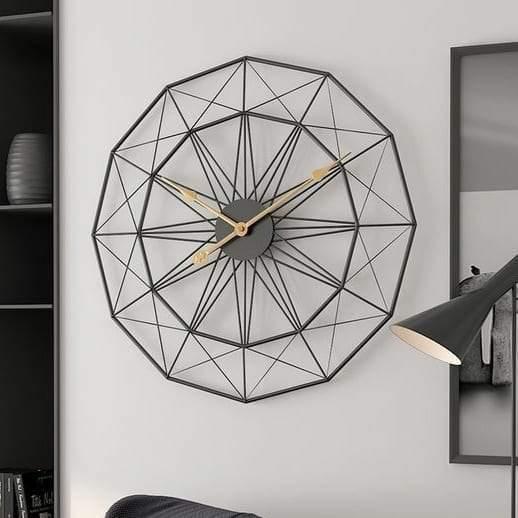 Black Diamond Wall Clock