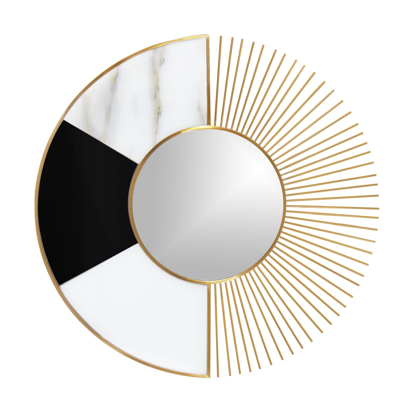 The Twin Face Decorative Wall Mirror