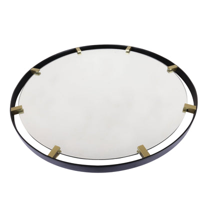 The Classic Golden Button Decorative Wall Mirror