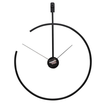 Minimal Arc Black Wall Clock