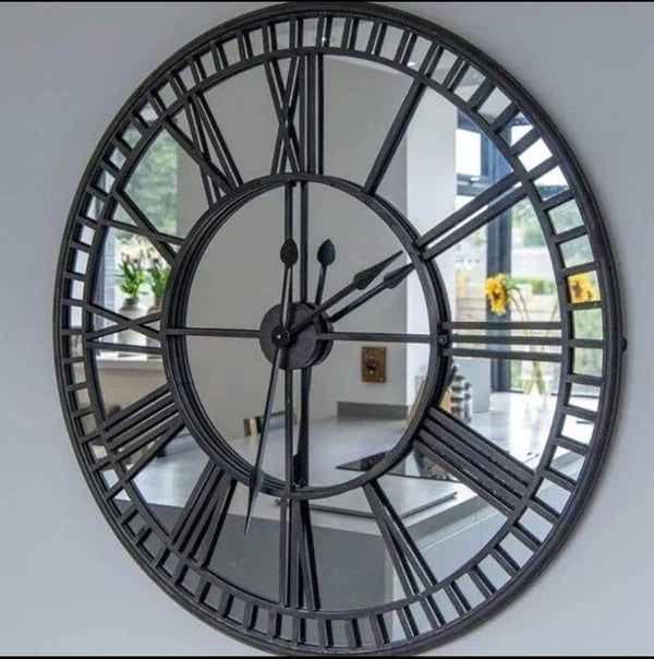 Mirror Wall Clock