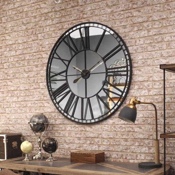 Mirror Wall Clock