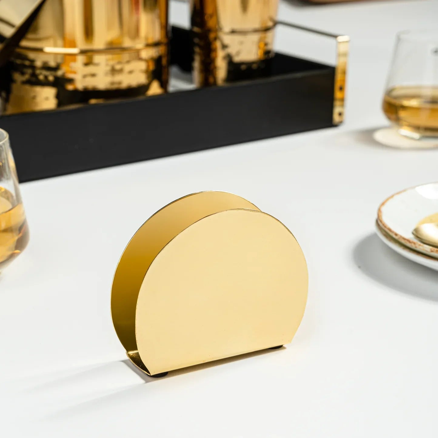 Gleam Napkin Holder - Gold