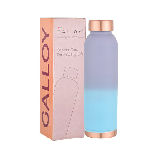 Galloy Copper Bottle – Lavender Frost Gradient