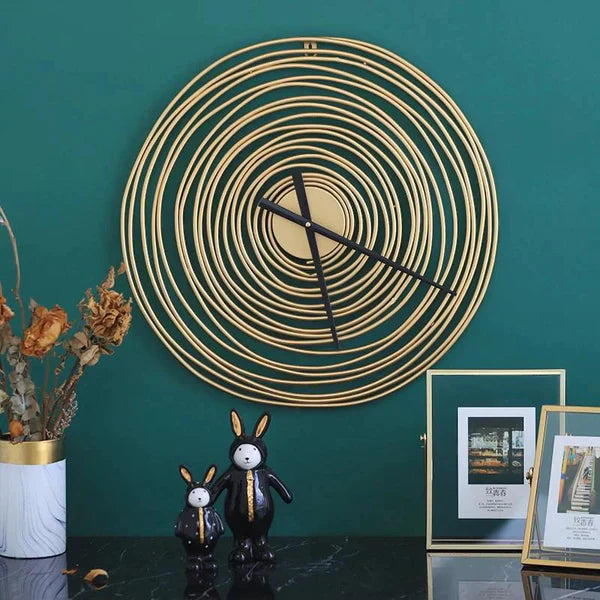 Spiral Wall Clock