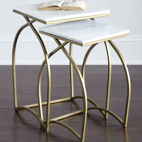 Golden color Marbel Table