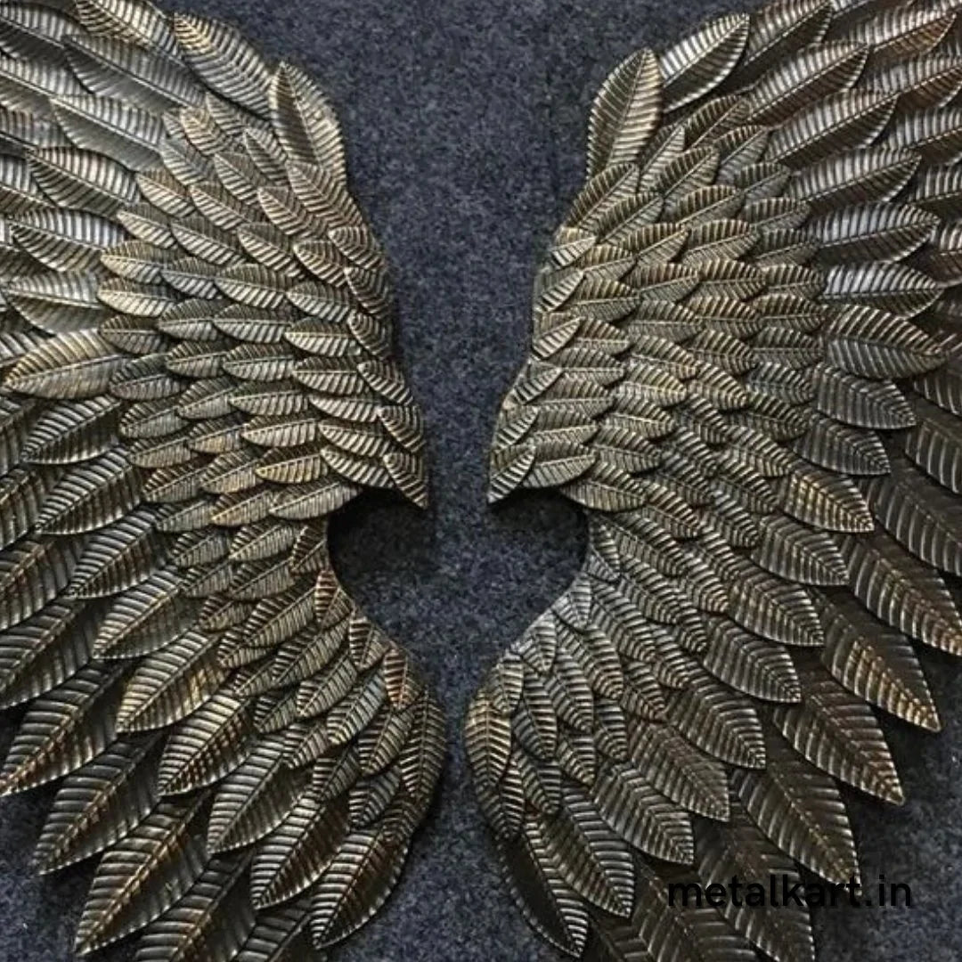 Galloy Dark Metal Wings (18 x 40 Inches)
