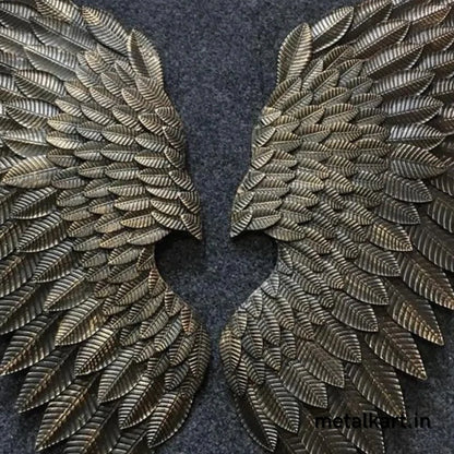 Galloy Dark Metal Wings (18 x 40 Inches)