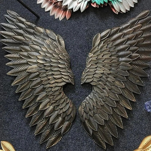 Galloy Dark Metal Wings (18 x 40 Inches)