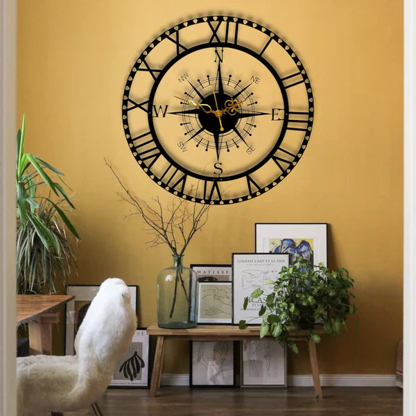 The Traveler Designer Wall Clock