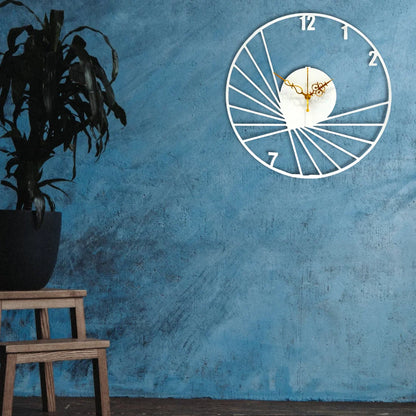 Multi-spikes Designer Wall Clock