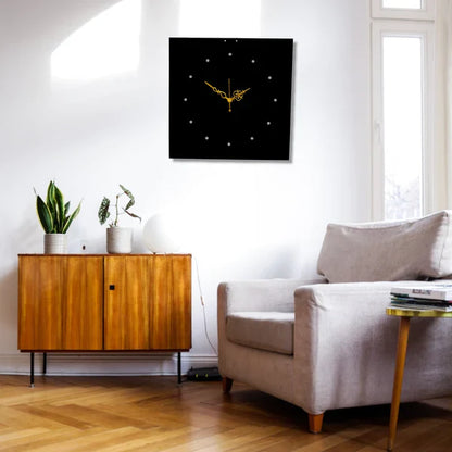 Square Minimal Designer Wall Clock