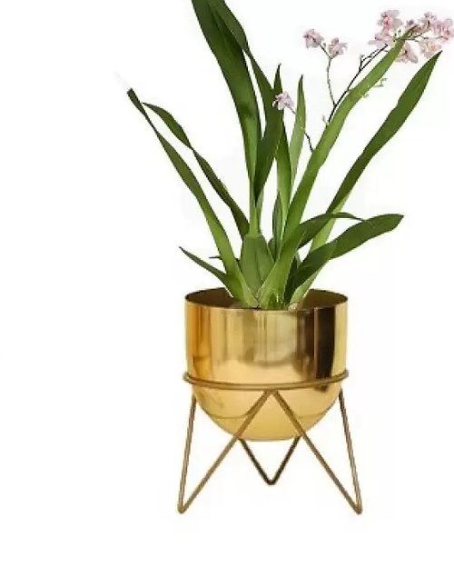 Galloy Impex flower pot Plant Container Set (Metal)