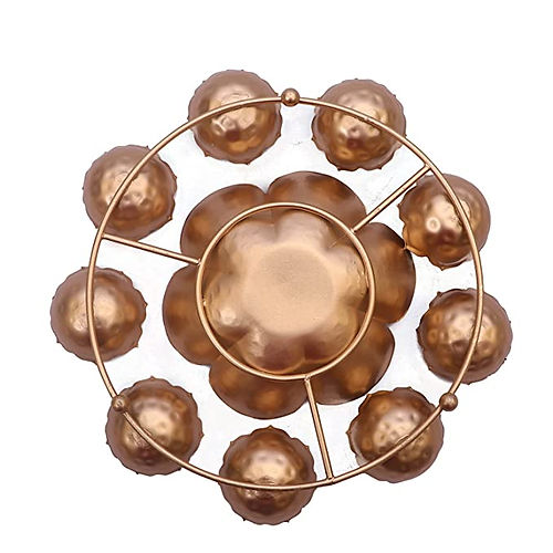 Galloy Metal Bowl Shaped Urli for Diwali Home Décor//Gifting//Showpiece
