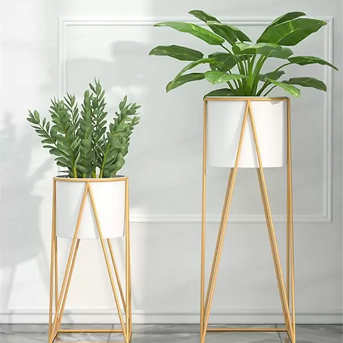 Galloy Plant Container Set (Metal)