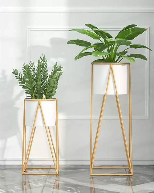 Galloy Plant Container Set (Metal)