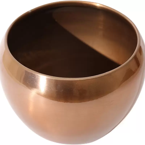 Galloy Pot Copper (4.7 inches) Multipurpose Table Pot/Desktop Flower Planter