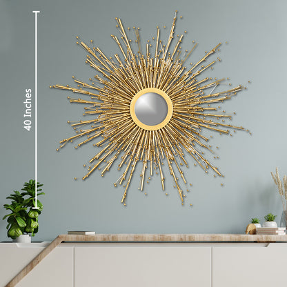 The Sunburst Decorative Wall Mirror