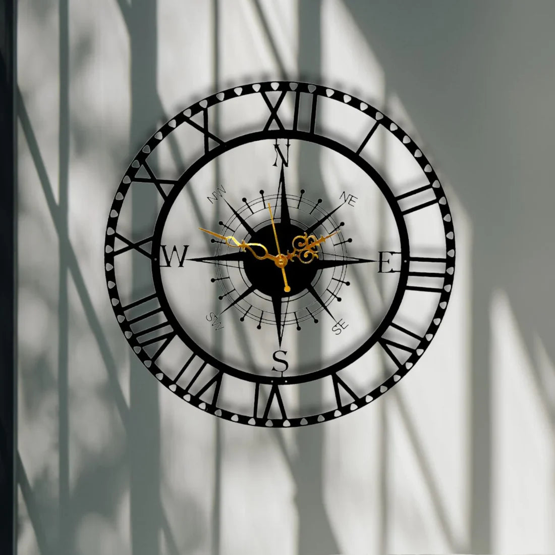 The Traveler Designer Wall Clock
