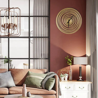 Spiral Wall Clock