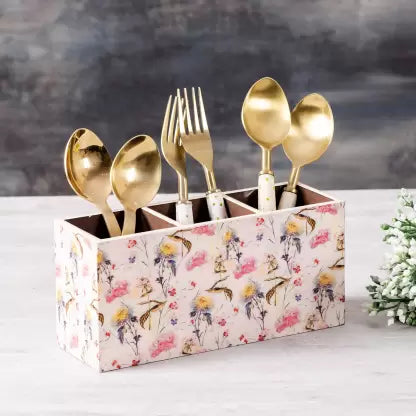 Wooden Cutlery Holder Multipurpose Spoon stand