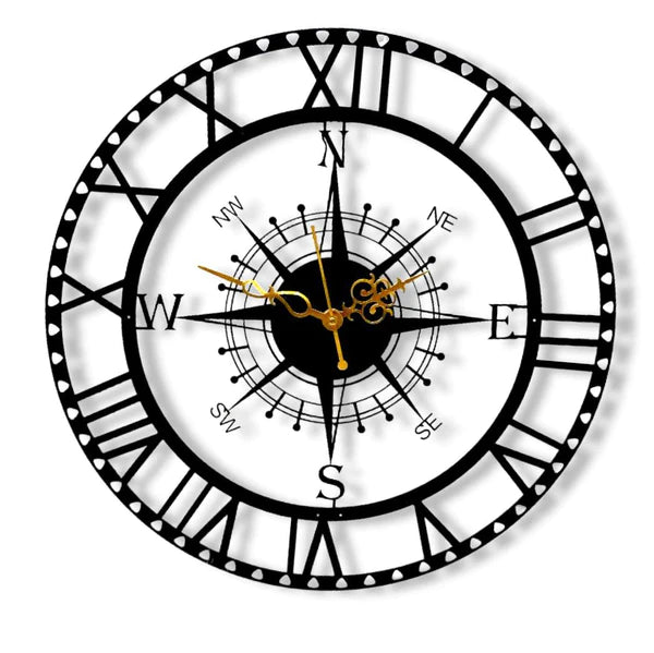 The Traveler Designer Wall Clock
